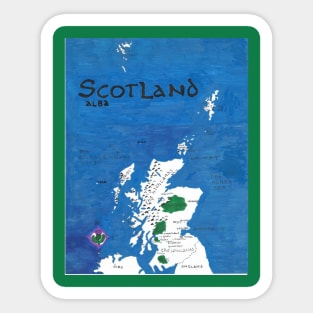 Scotland Sticker